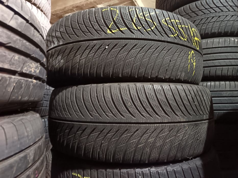 Anvelope MS iarna 225 55 18 Michelin 2019-2021 6-6.5mm