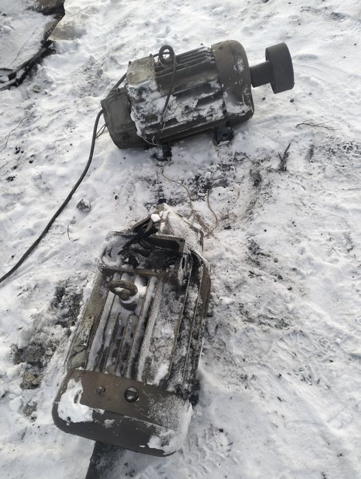 Электро двигателя с крана МАЗ