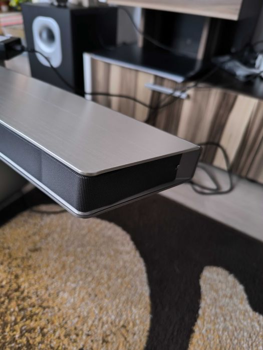 Soundbar Samsung HW-H7501, Извит Безжичен субуфер, Bluetooth, Сребрист