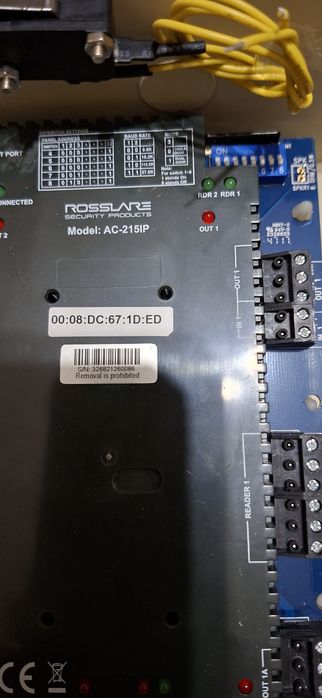 Centrala securitate acced