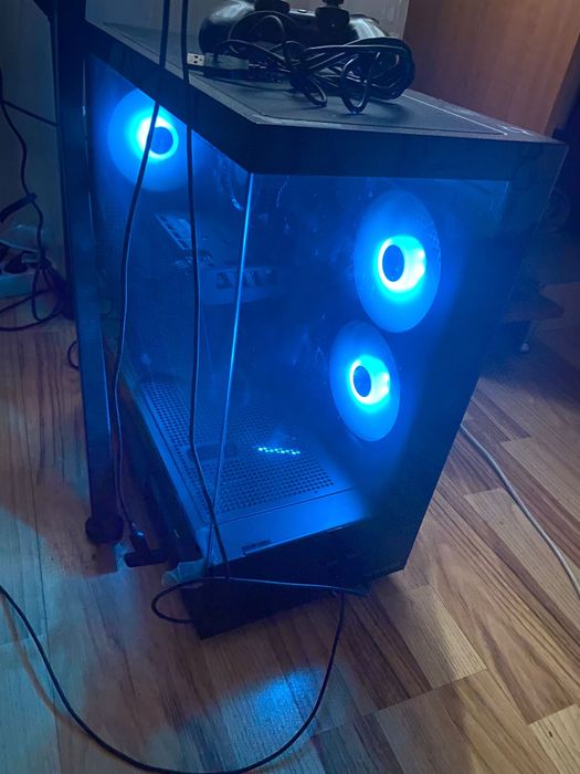 Vand sistem gaming, monitor , casti