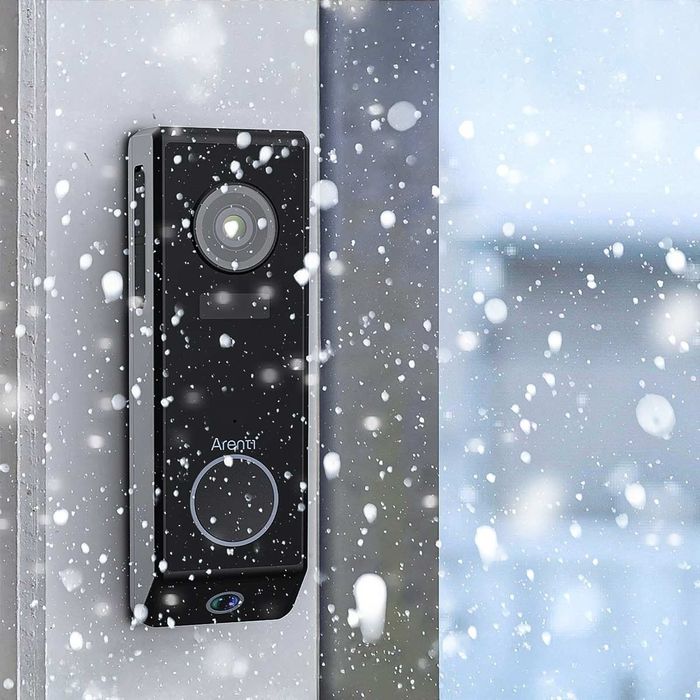 Sonerie Video Arenti P10, WiFi, baterie reincarcabila, camera 3+2MP