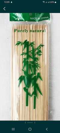 Set 4xBetisoare frigarui, bambus,11,8 cm 250 mm (set 100 buc) joc
