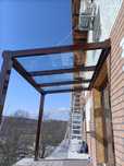 Pergola STICLA, terasa securizata TIMISOARA , acoperis GLASS ROOF