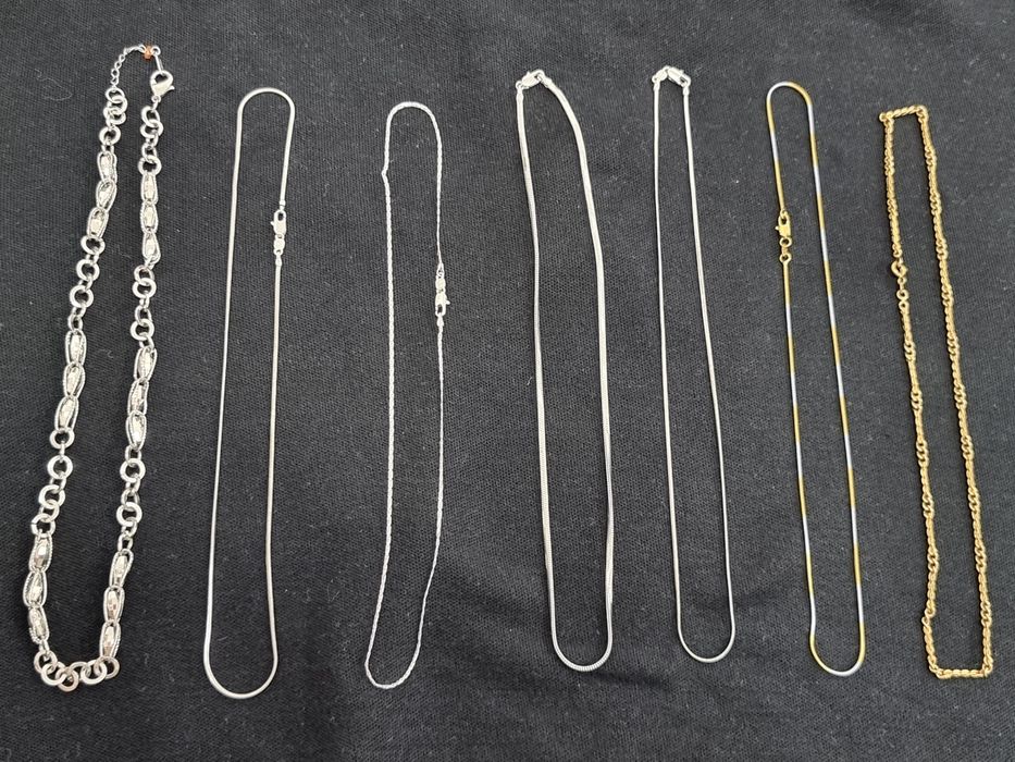 Cruciulita  pandantiv lanț inel inox