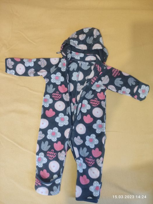 Флисовый комбинезон 86