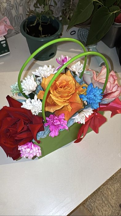 Цветы за 4000 тг