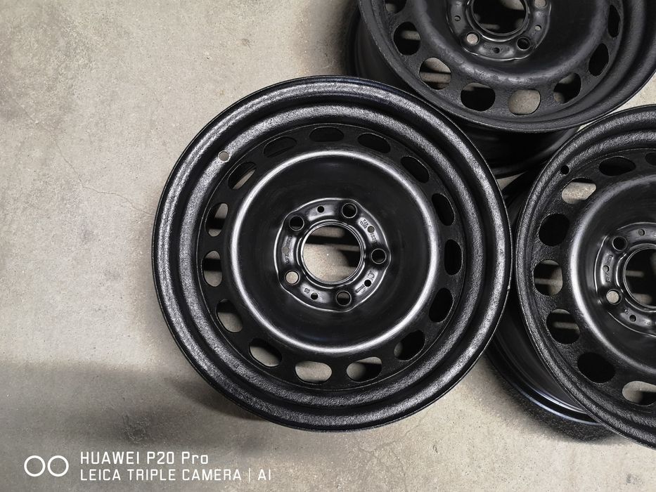 5 бр железни джанти за БМВ 3 серия и Е 39*5x120 15цола 7 J* ЕТ 20*