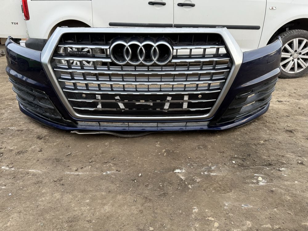 Оригинална оборудвана предна броня за Audi Q7 4m Sline 2015-2019г