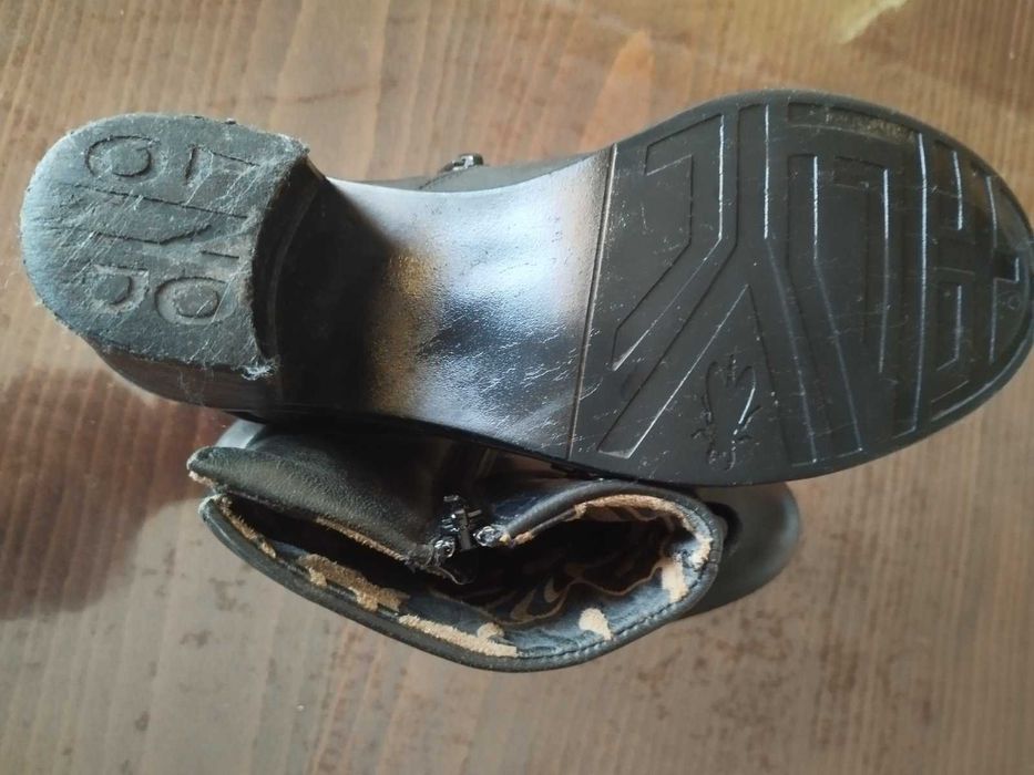 Дамски боти от естествена кожа ФЛАЙ