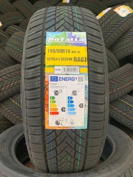 Нови всесезонни гуми ROTALLA SETULA 4 SEASON 195/50R16 88V XL НОВ DOT