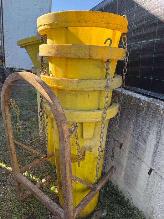 Tobogan evacuare moloz, jgheaburi 11 metri - Italia