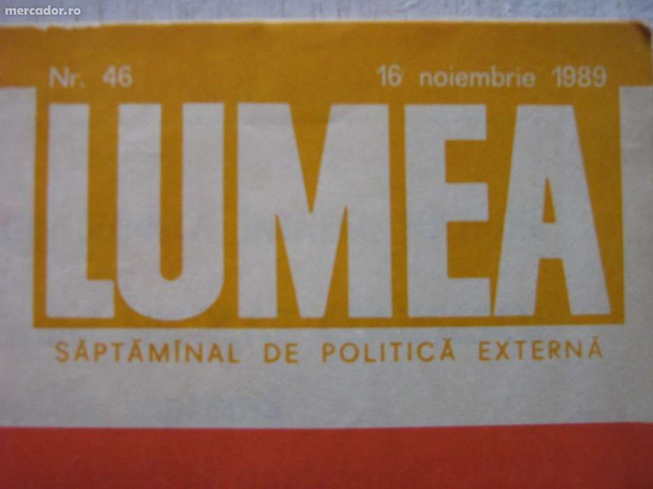 Presă, publicaţii perioada 1987-1990