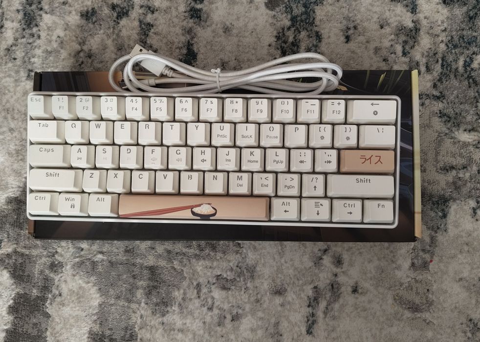Tastatura mecanica Qwertykey rice v2