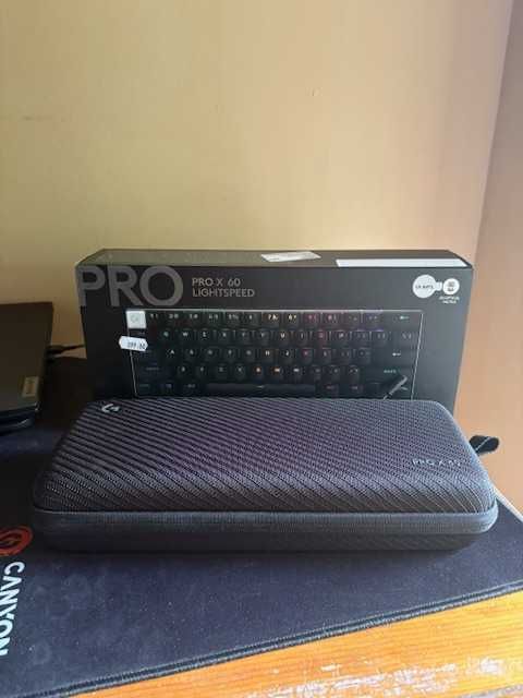 Logitech G Pro X 60 Lightspeed – неизползвана, пълен комплект