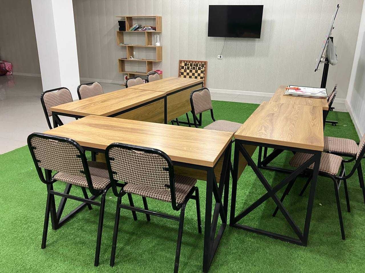 Парта ва стуллар комлект (LOFT) янги/ Parta va stullar ( LOFT)