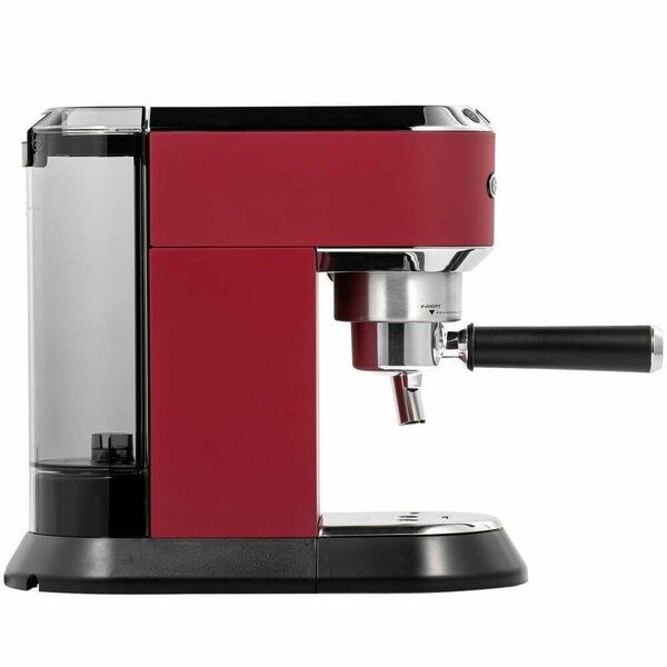 Рожковая кофеварка DeLonghi Dedica EC685. R EX:4 (Цвет: Красный)