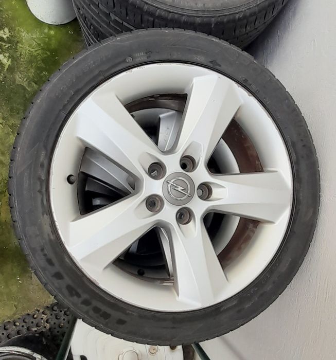 Jante Opel R17 originale cu anvelopa 225 45