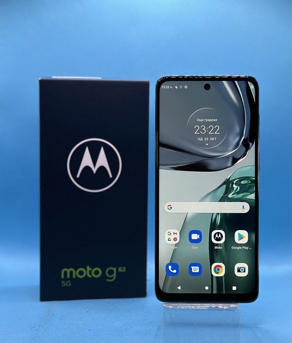 НОВ!!! Motorola Moto G62, 64GB, 4GB RAM, 5G, Midnight Grey