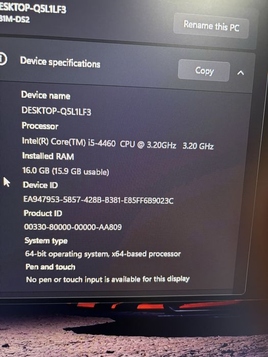 vand calculator complet