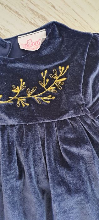 Rochie catifea fetite