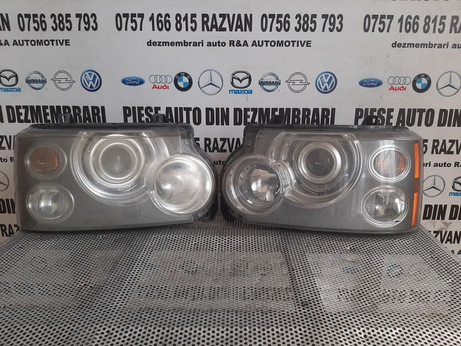 Faruri Far Stanga Dreapta Bixenon Land Rover Range Rover Vogue An 2005-2006-2007-2008-2009 L322 Vol