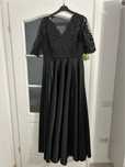 Rochie neagra lunga de ocazie/nunta