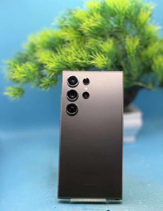 Samsung Galaxy S24 Ultra, Dual SIM, 12GB RAM, 256GB, 5G, Titanium Grey