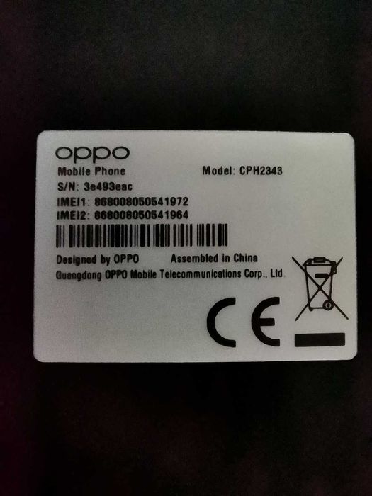 Telefon mobil Oppo Reno 7 Lite 5G