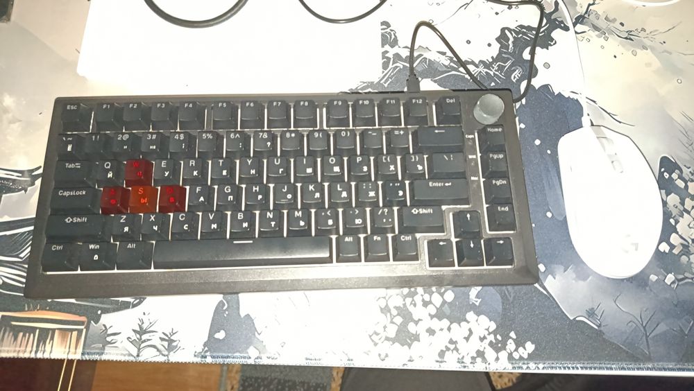 Клавиатура K75 с мышкой G102