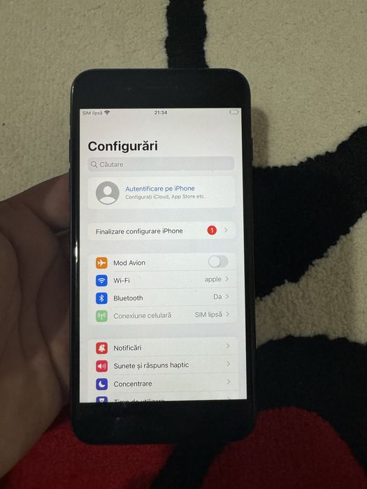 Iphone 7 plus 256gb black