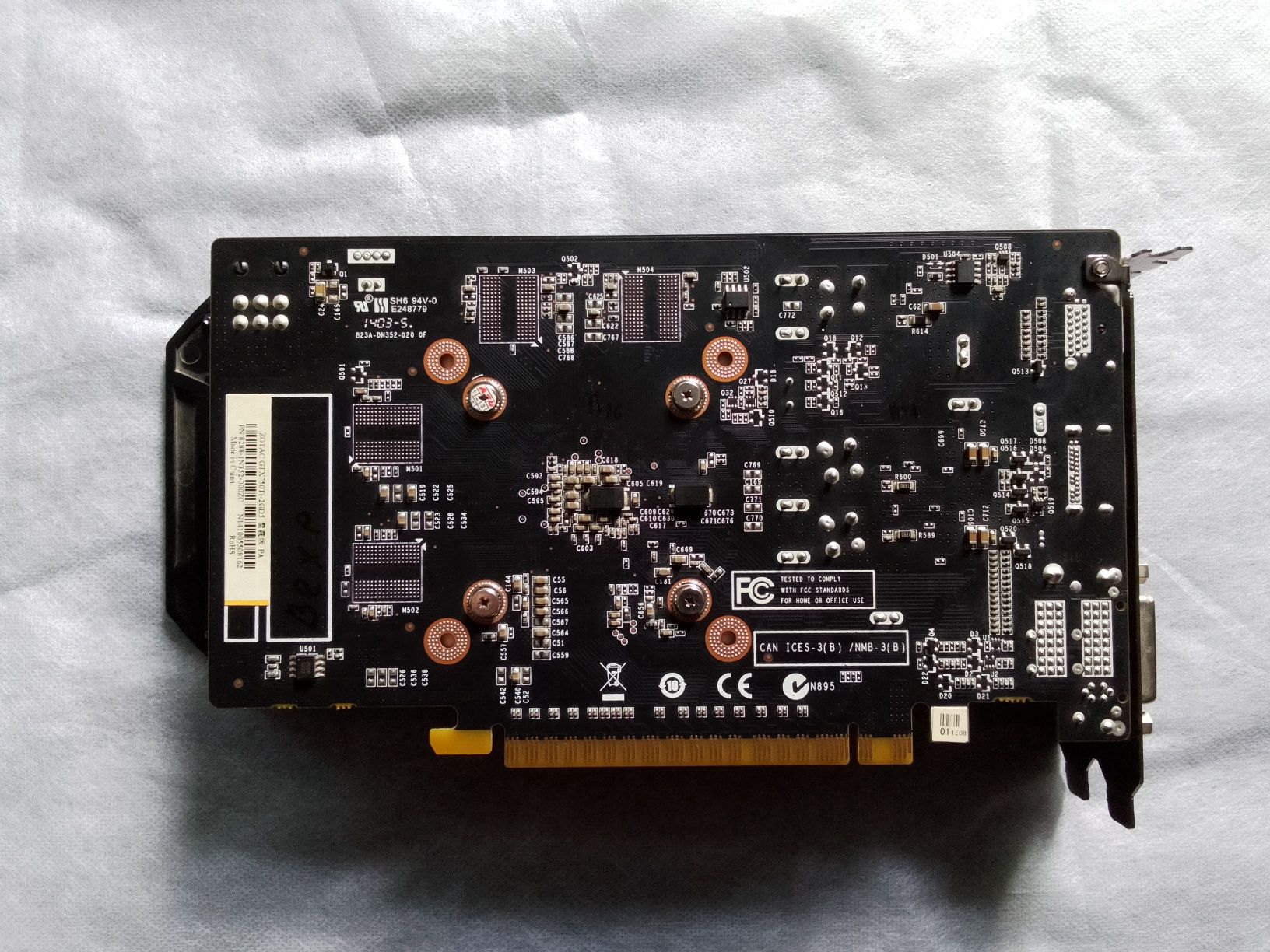 Видео карта  Zotac NVIDIA GeForce GTX 750 Ti 2GB DDR5 128 Bit