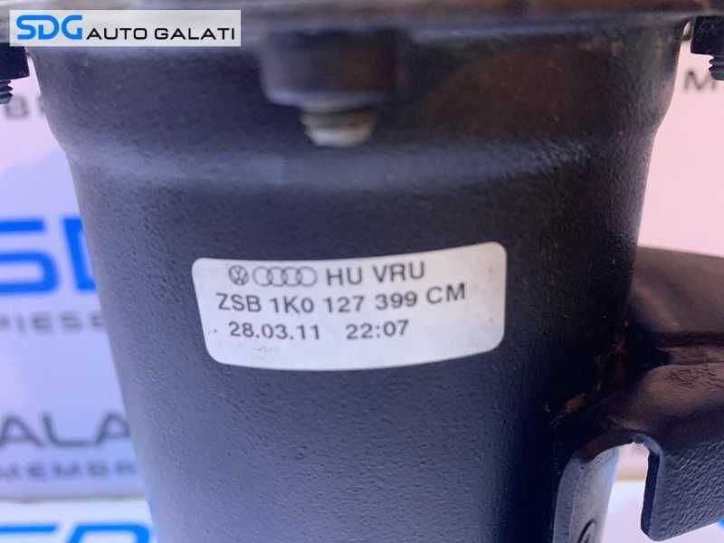 Carcasa Filtru Combustibil Motorina cu Flansa Etansare VW Golf 6 PLUS 2.0 TDI CFHC CFHB CLCA 2008 - 2014 Cod 1K0127400L 1K0127399CM