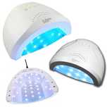 Компактна лампа с дъно и зарядно, SUN ONE 48W UV/LED 1 ГОД. ГАРАНЦИЯ!