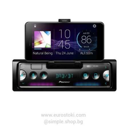 Pioneer SPH-20DAB 1-DIN приемник с DAB/DAB+ цифрово радио