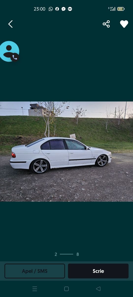 Vând orice piesa BMW E39 525D de 163 de cai