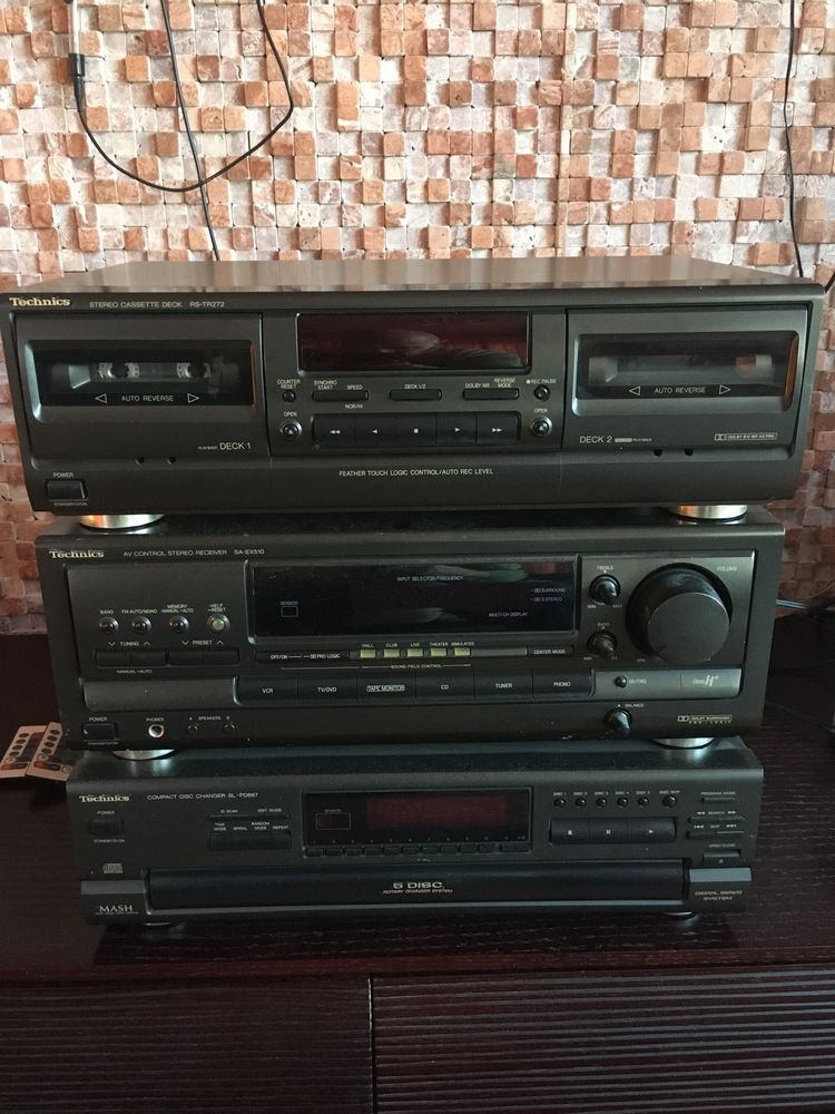 Technics SA-EX510 , SL-PD887 , RS-TR272