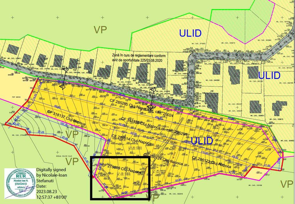 Teren intravilan de vanzare in Faget ULid 1876 mp
