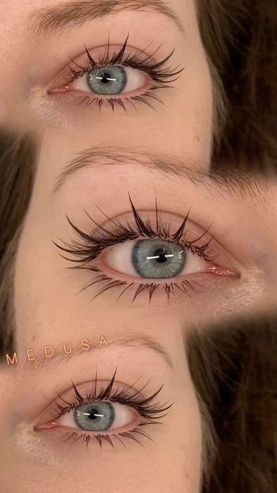 Наращивание ресниц, классика, медуза, 2-3-4д обьем