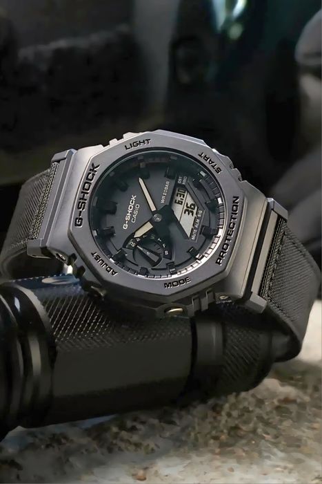 Ceas analog si digital unisex G-Shock, Negru