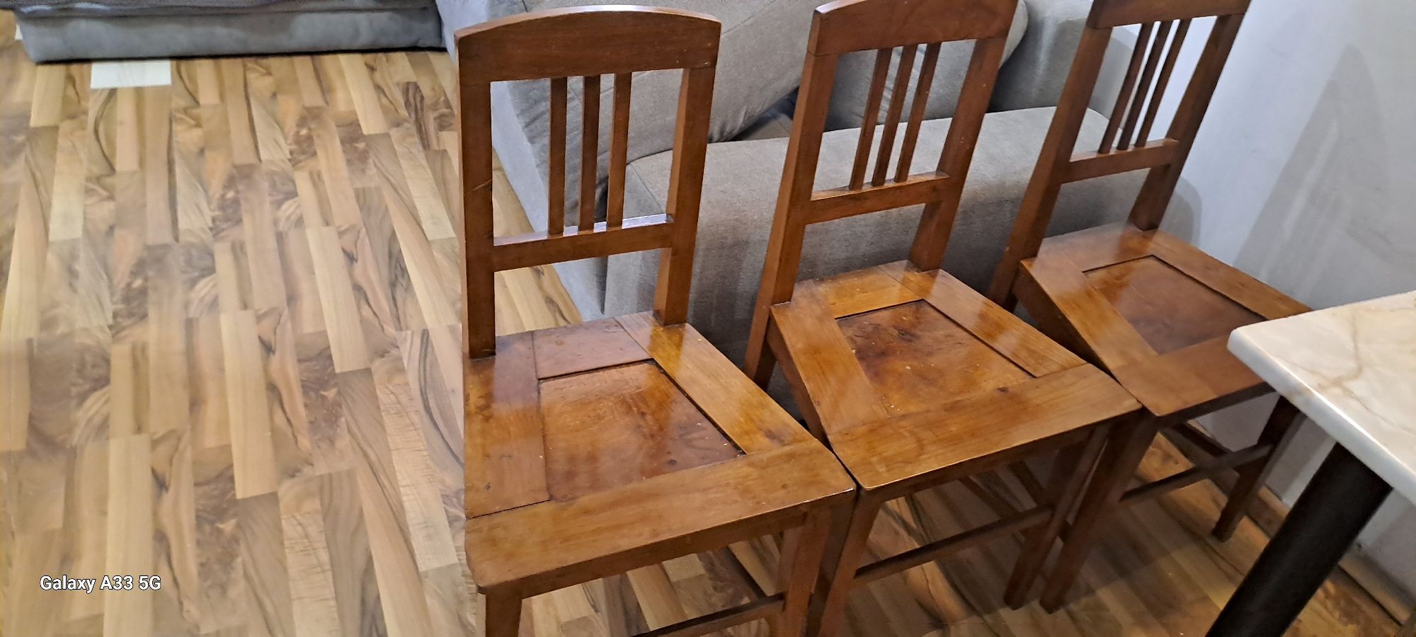 scaune  lemn masiv