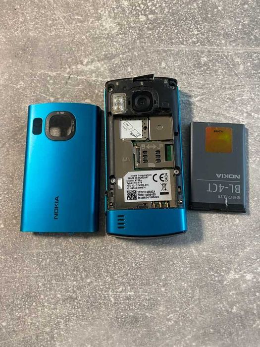 Nokia 6700 slide decodat albastru metalic perf functional made Ungaria