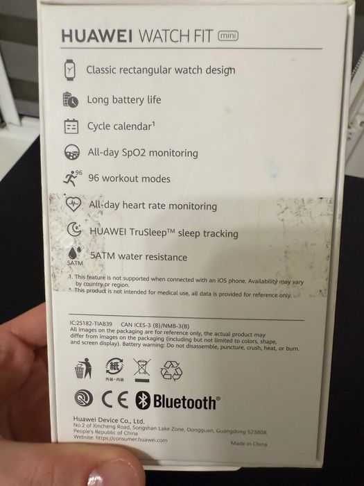 Смарт часовник HUAWEI WATCH FIT mini