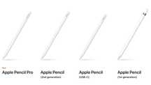 Apple Pencil 1 and Pencil 2 Generation