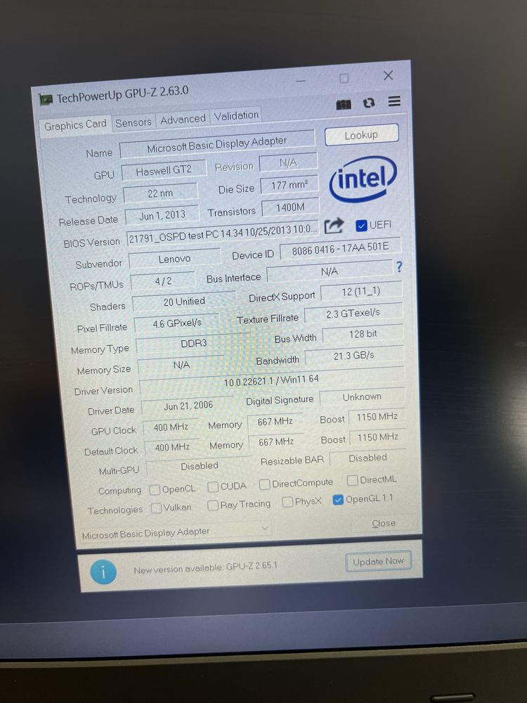laptop Lenovo thinkpad L540 i5