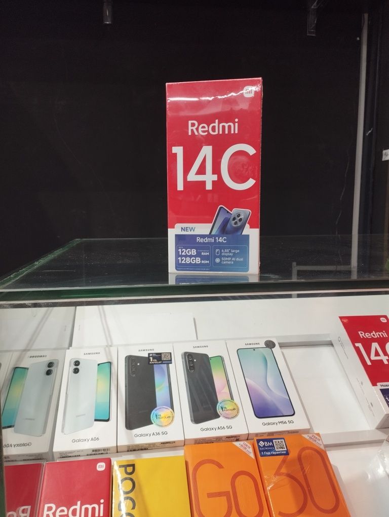 Redmi 14 c 6/128gb 1 yil kafolati bilan