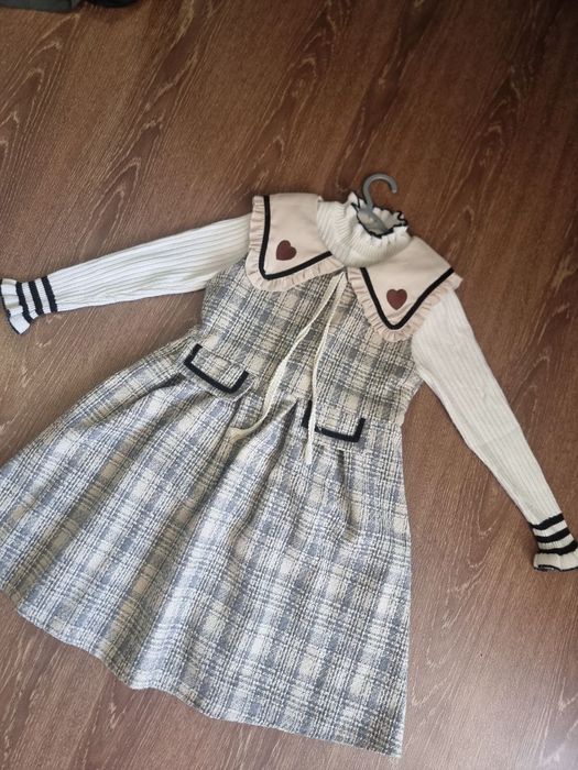 Вещи для девочек 9 шт 7-10 лет Цена за все 
Сарафан двойка 2 раз одева