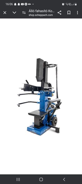 Despicator de lemne 12 tone monofazic /Masina de crăpat lemne