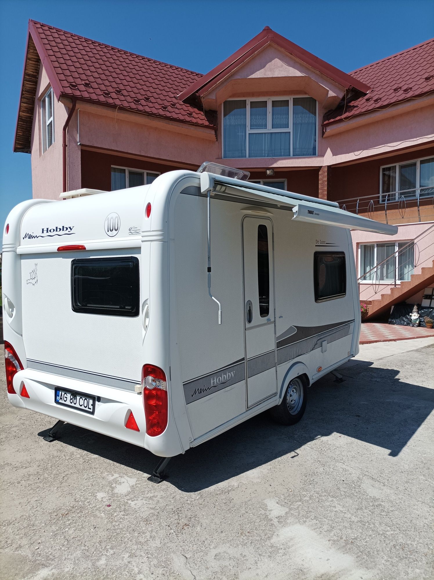 Rulotă Hobby 380 TB  DeLuxe 2011 Full