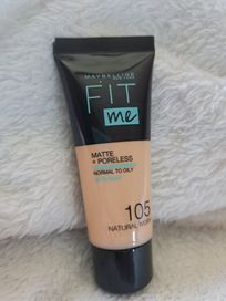 Фон дьо тен Maybelline и четка за грим